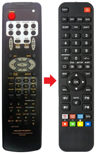 Telecomando adatto per marantz - adatto,